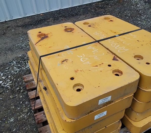Unused Caterpillar COUNTERWEIGHT A - PLATE 1175695Unused Caterpillar COUNTERWEIGHT A - PLATE 1175695