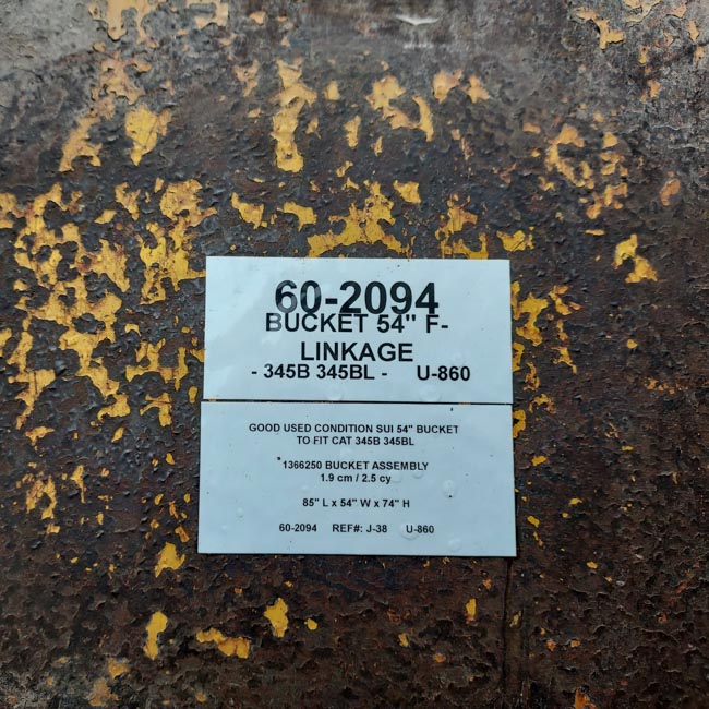 Used BUCKET A 1366250 2