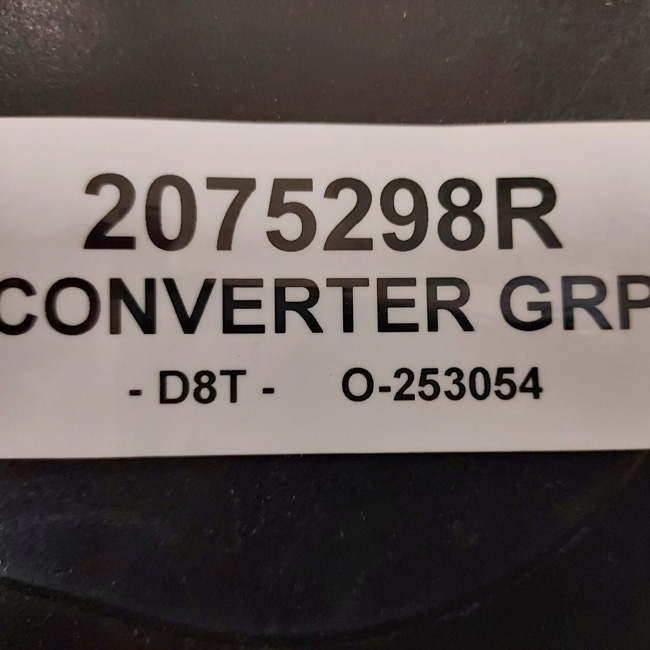 Rebuilt CONVERTER GRP 2075298 9