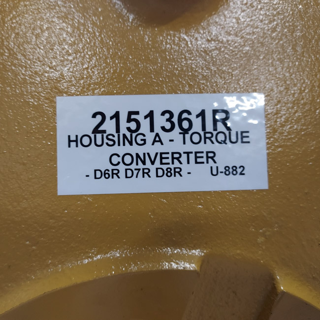 Rebuilt HOUSING A TORQUE CONVERTER 2151361 Portland Tractor Inc. (PTI)