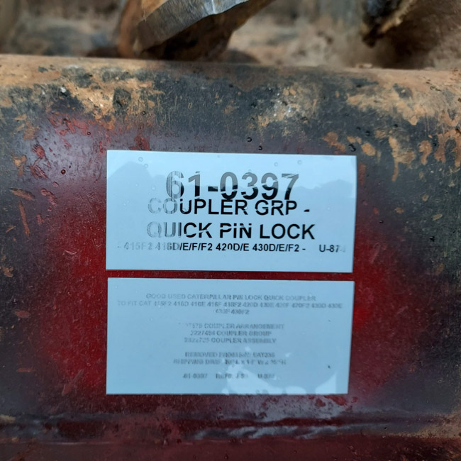 Used COUPLER ARR 2227379 2