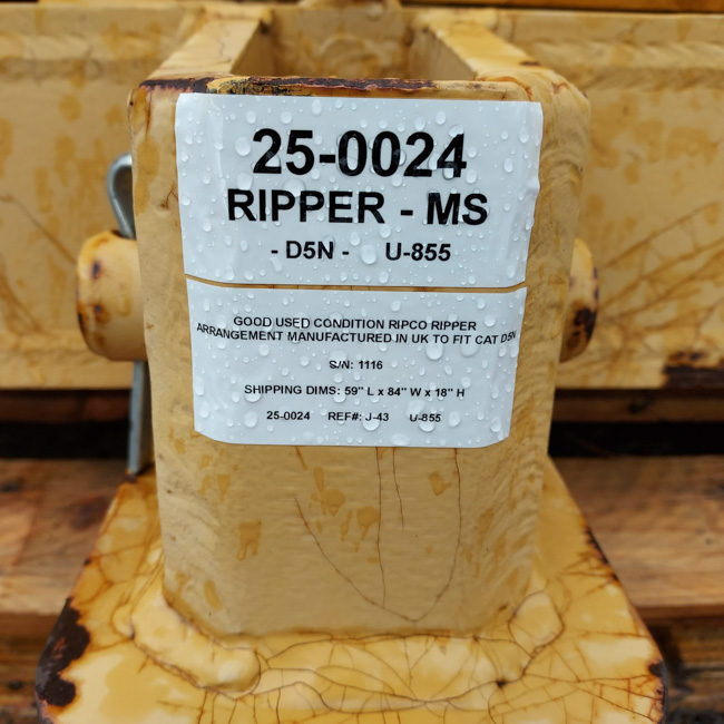 Good Used RIPPER - MS 25-0024 2