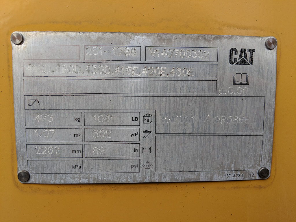 Used BUCKET A - GP 2511159 9
