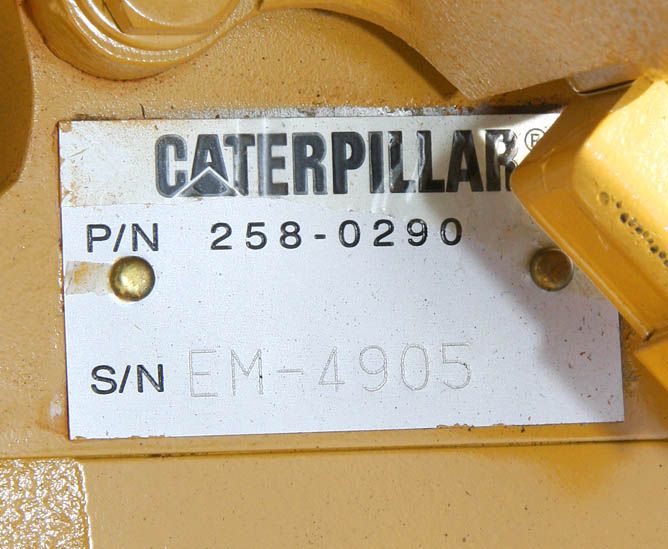 Unused Caterpillar VALVE GRP 2580290 6