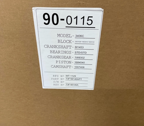 Used ENGINE ARR 3916418