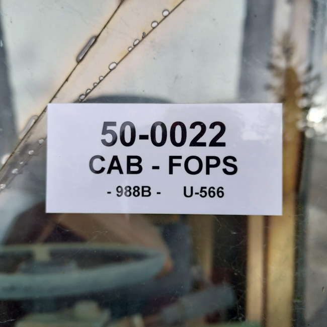 Used CAB - FOPS 50-0022 2
