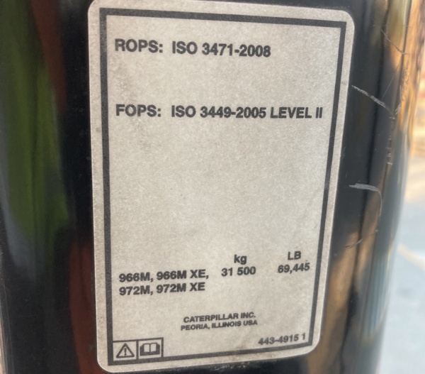 Good Used CAB - EROPS 50-0107 7