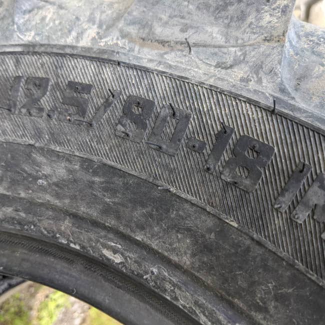 Used TIRE 70-0322 5
