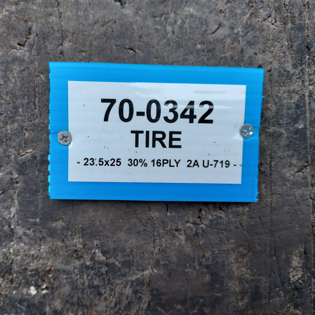 Used TIRE 70-0342 2