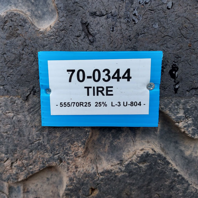 Used TIRE 70-0344 2