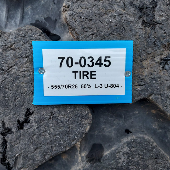 Used TIRE 70-0345 2