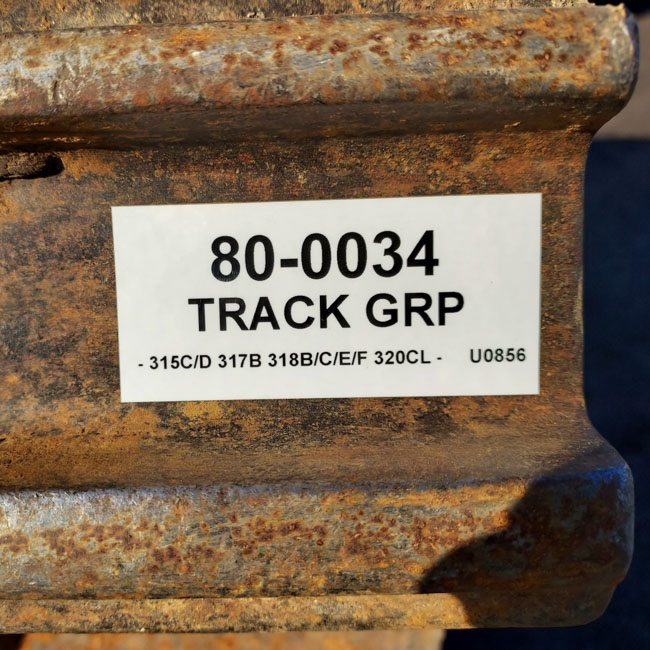 Good Used TRACK GROUP 80-0034 2