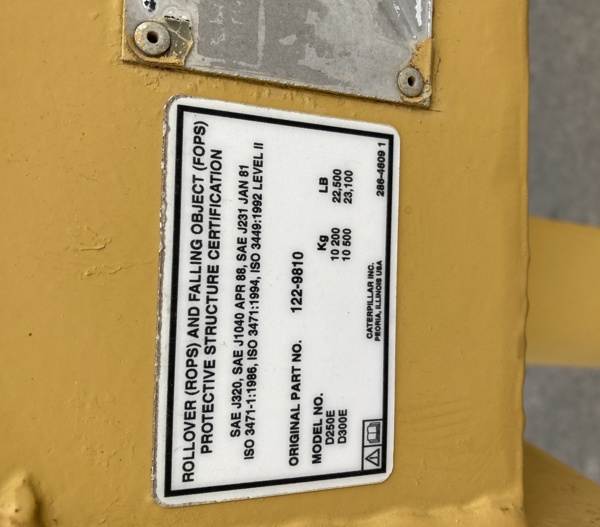 CAT 9G7849 part 5